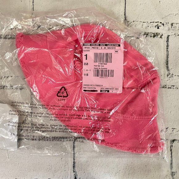 J. Crew Pink Bucket Hat - Picture 6 of 7